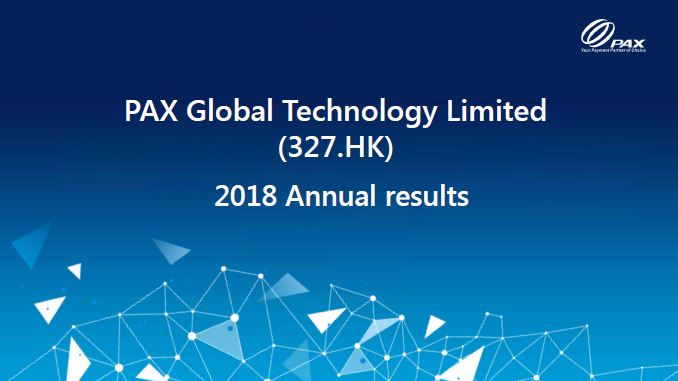 2018 Annual Results Presentation 2018